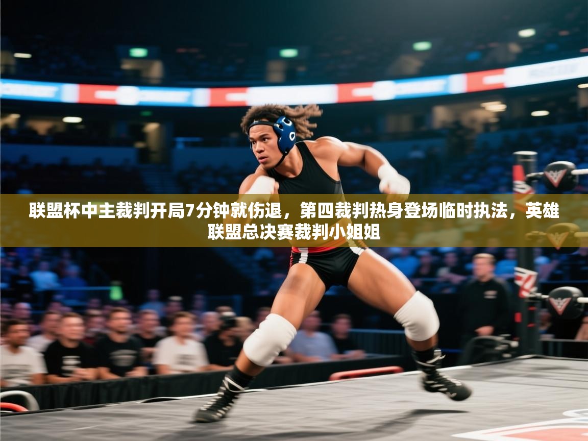 联盟杯中主裁判开局7分钟就伤退,第四裁判热身登场临时执法,英雄联盟总决赛裁判小姐姐 第2张