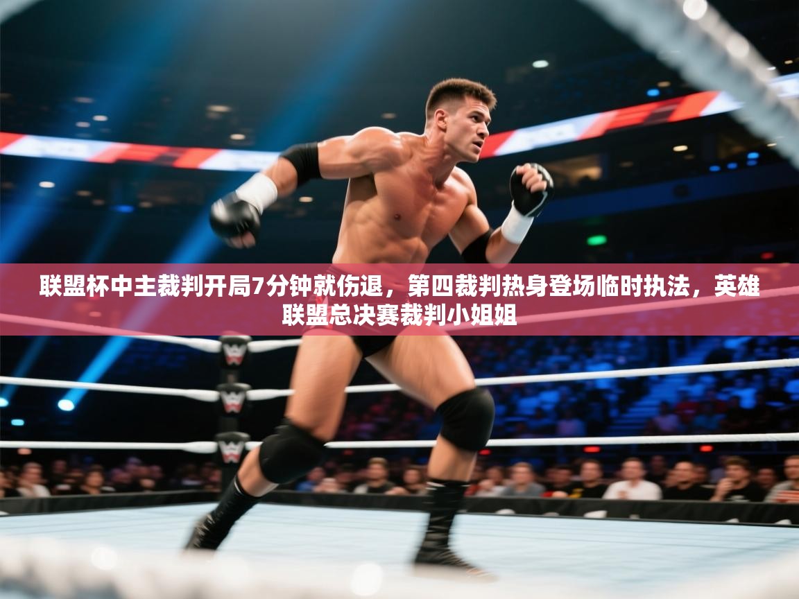 联盟杯中主裁判开局7分钟就伤退,第四裁判热身登场临时执法,英雄联盟总决赛裁判小姐姐 第1张